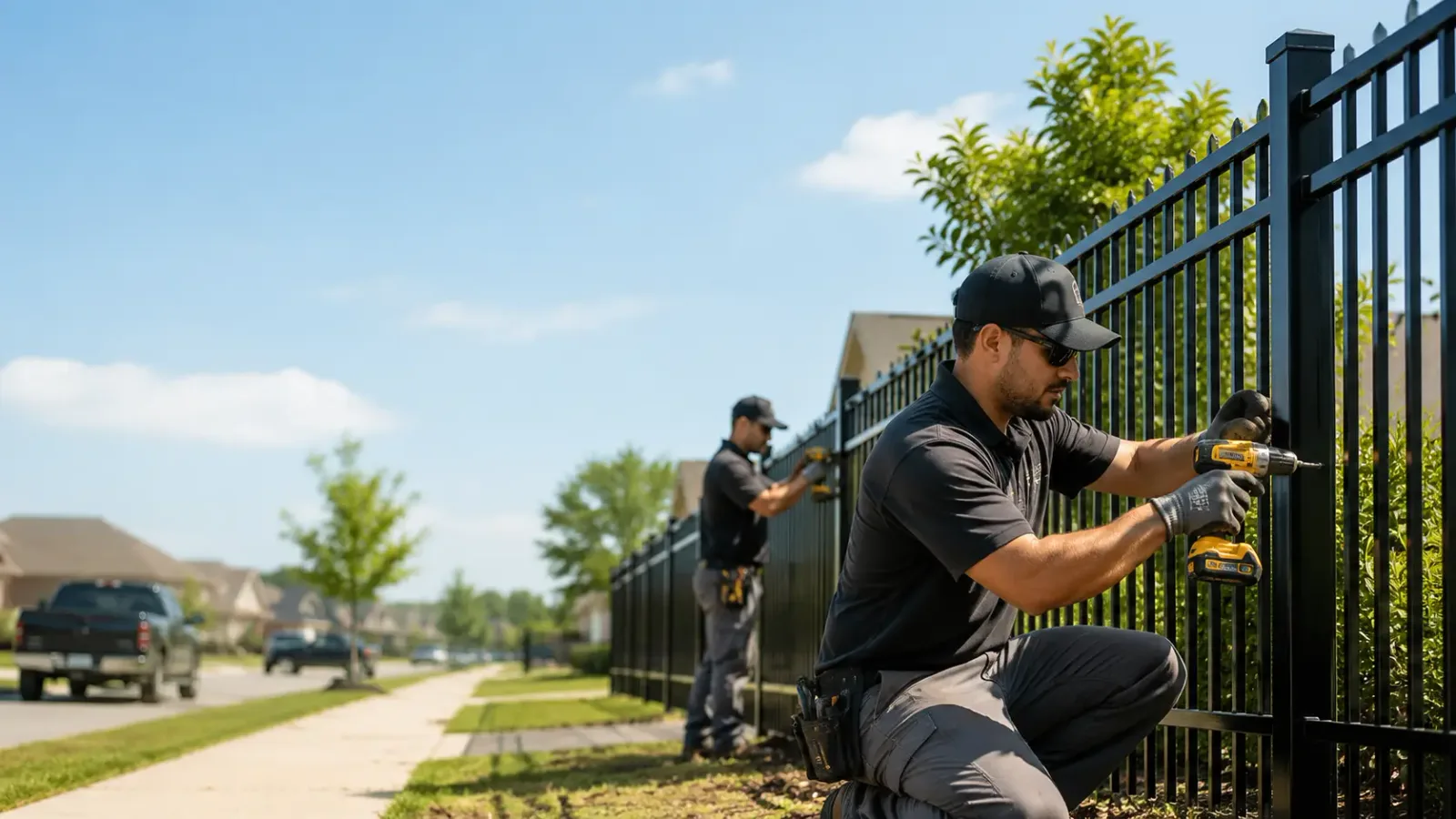 Metal Fence Installation in Grand Ledge, MI